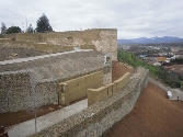 Coating in Uncastillo sandstone 